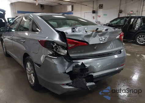 2017 Hyundai Sonata из США, поврежденный, VIN 5NPE24AF6HH595381